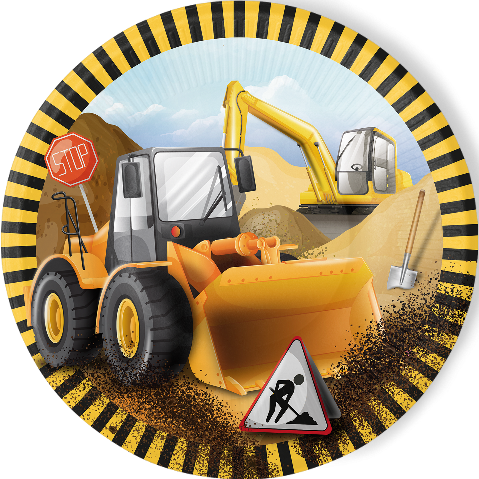 8 plaques de 23 cm pour la construction de grands chantiers