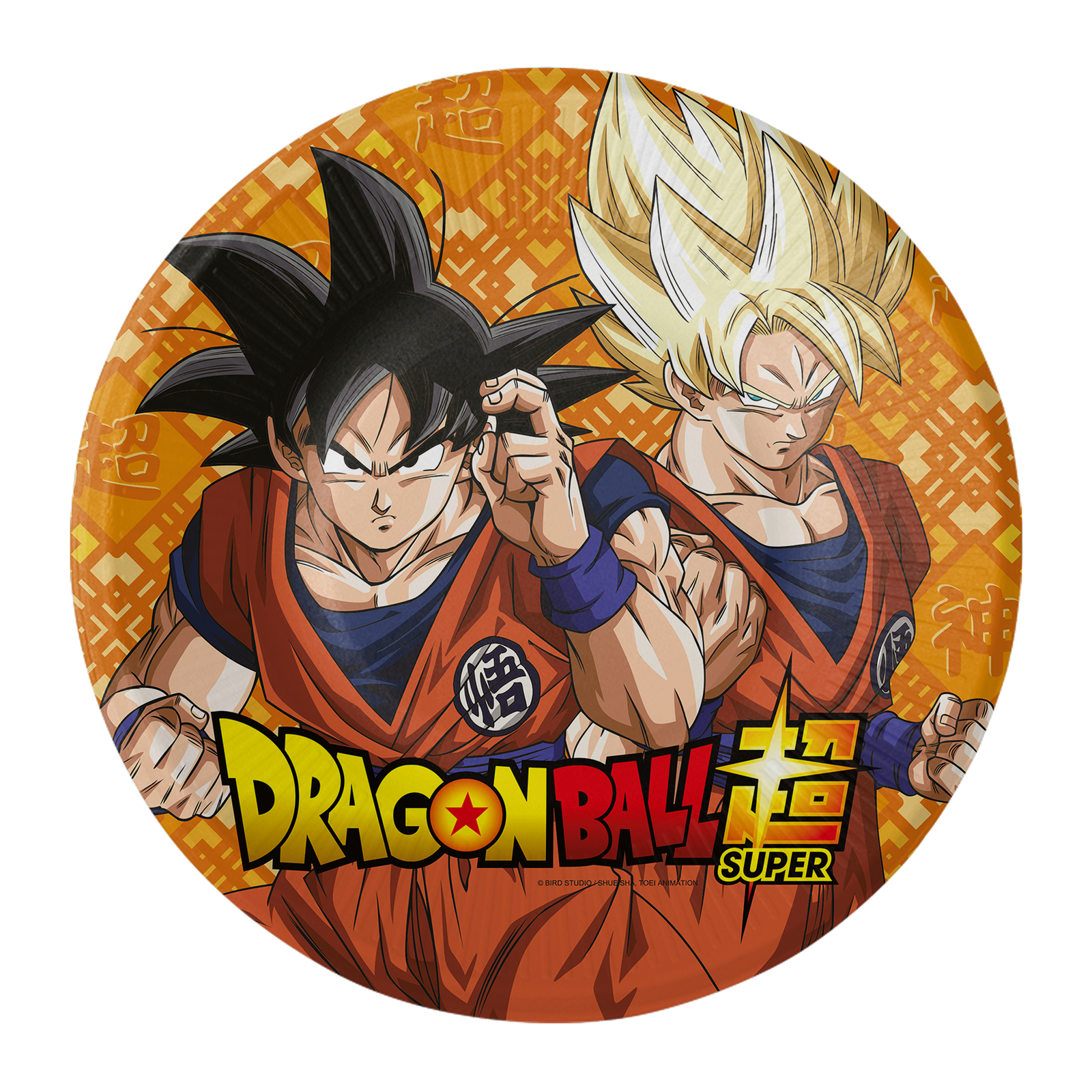 8 assiettes Dragon Ball de 18 cm