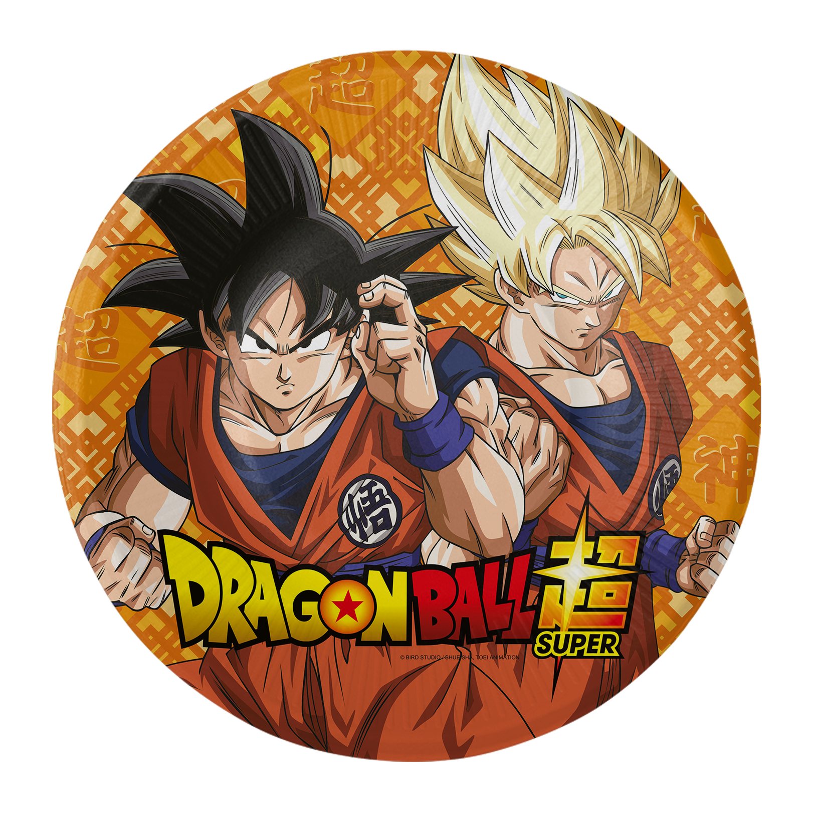 8 assiettes Dragon Ball de 18 cm