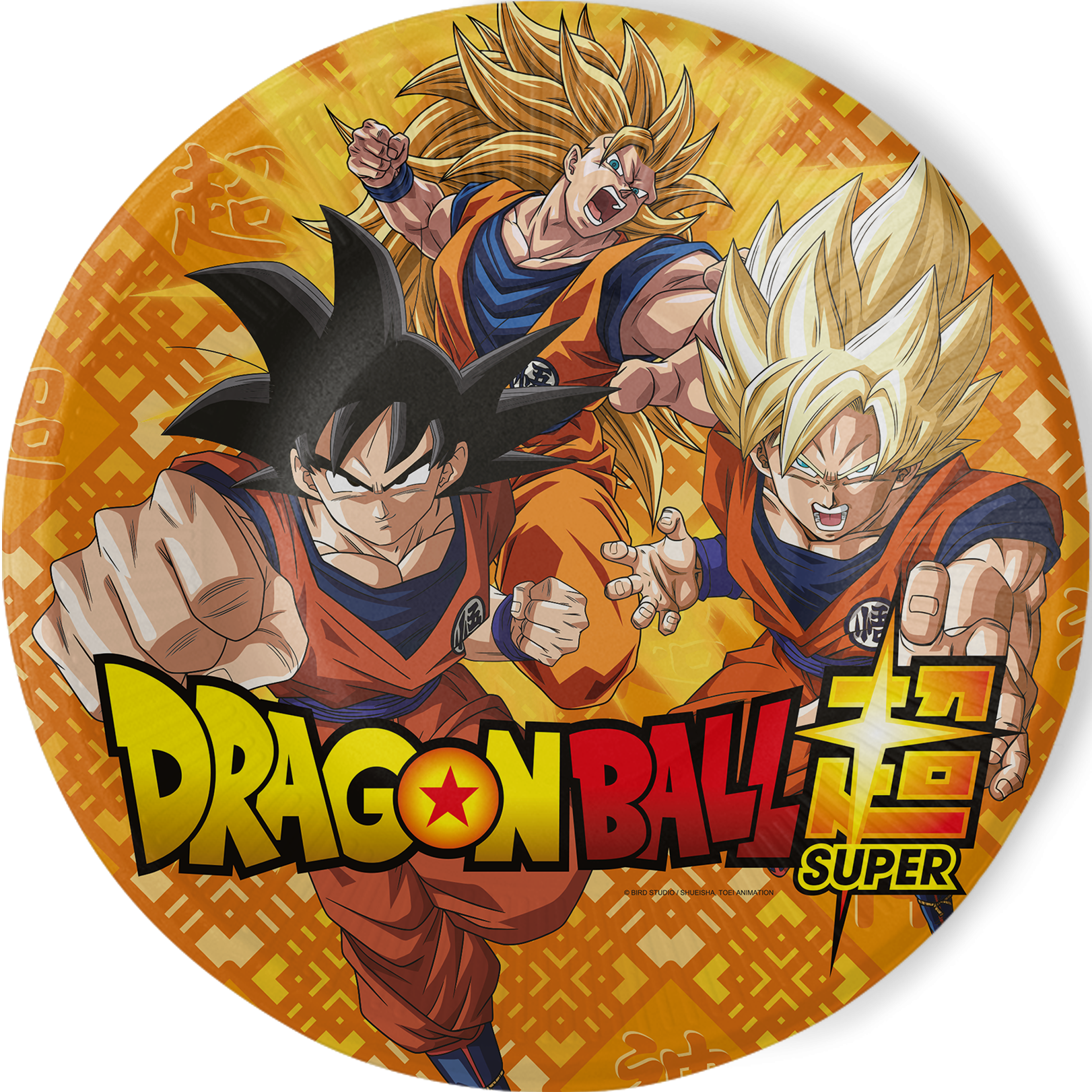 8 assiettes Dragon Ball de 23 cm