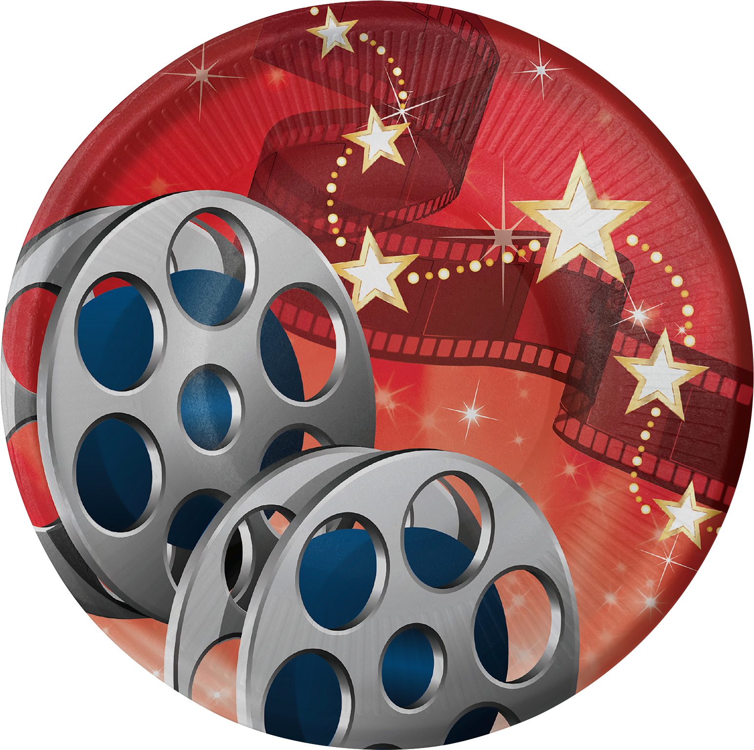 8 assiettes Hollywood 18 cm