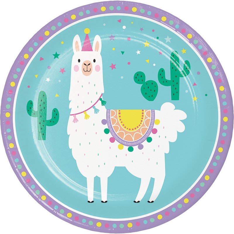8 piatti per feste a forma di lama da 23 cm