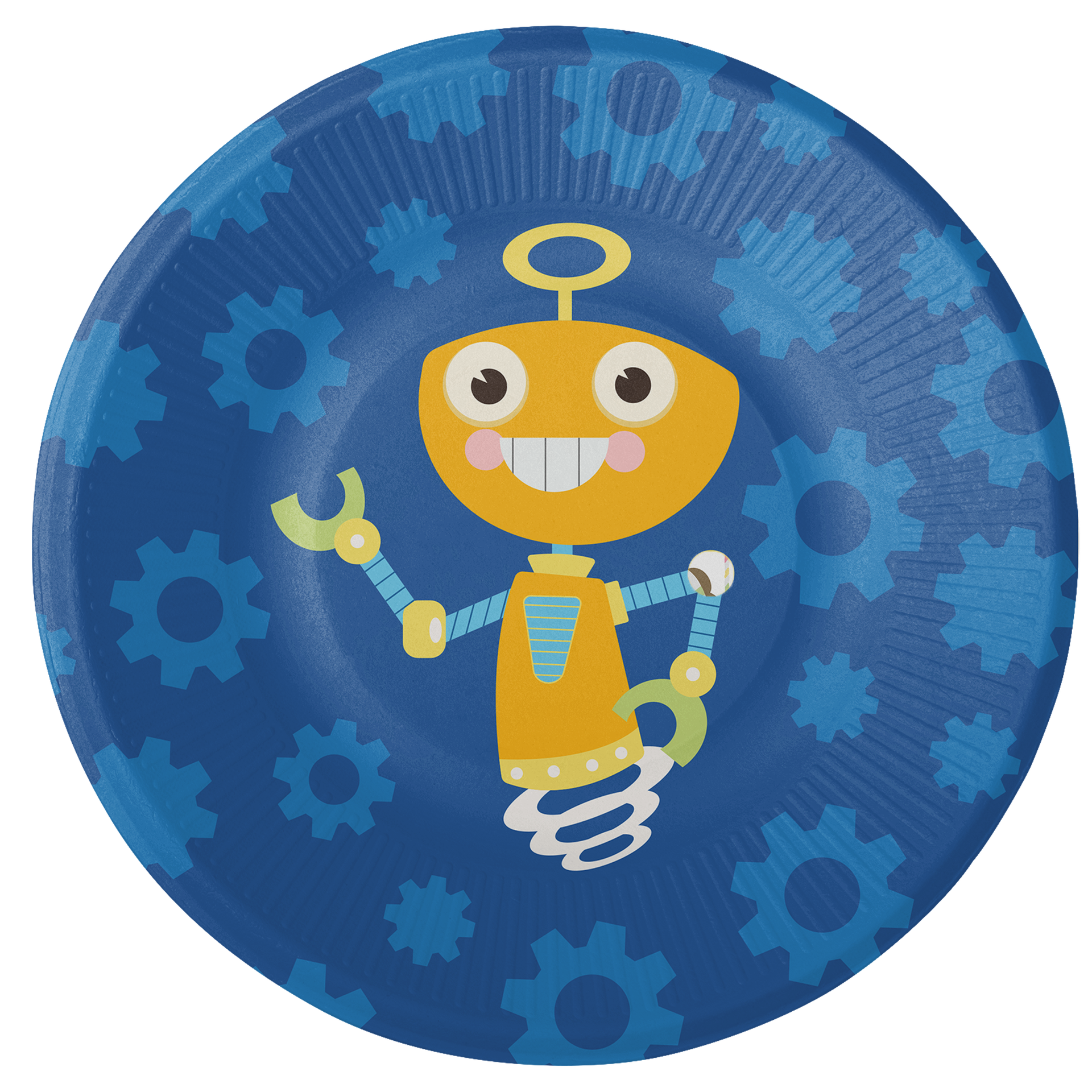 8 plaques pour robots de 18 cm