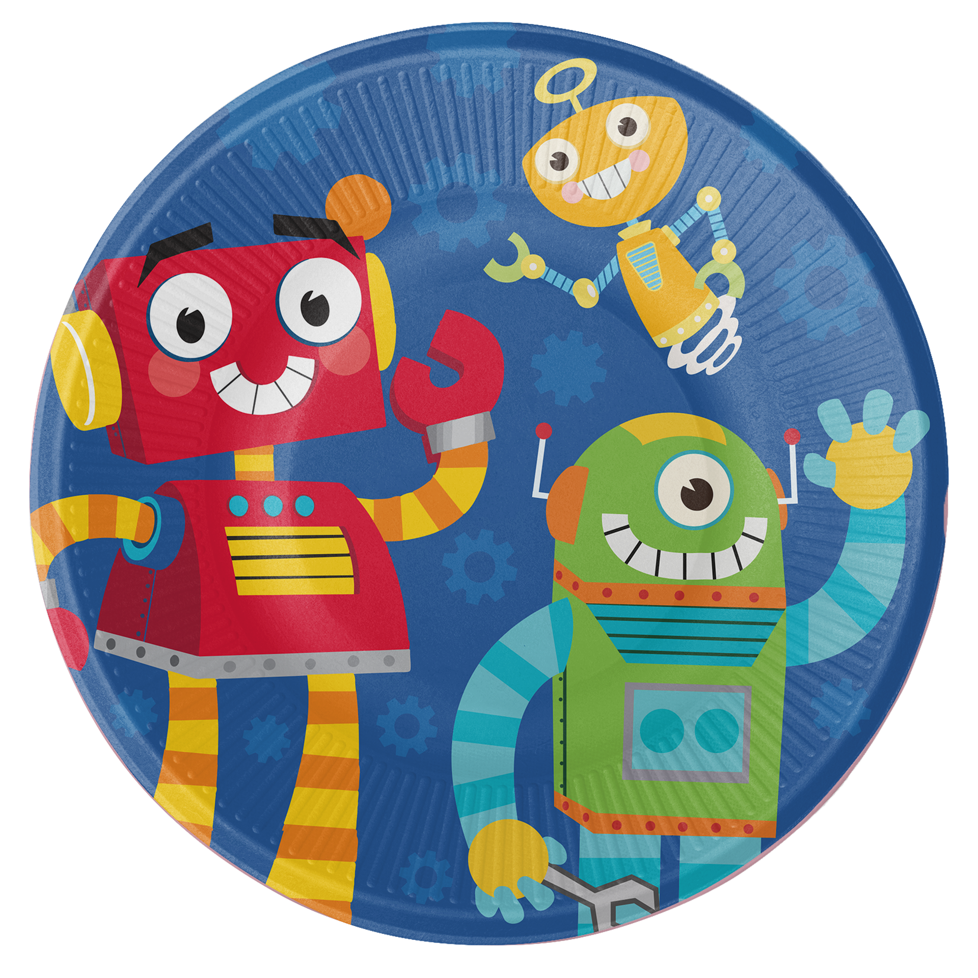 8 plaques pour robots de 23 cm