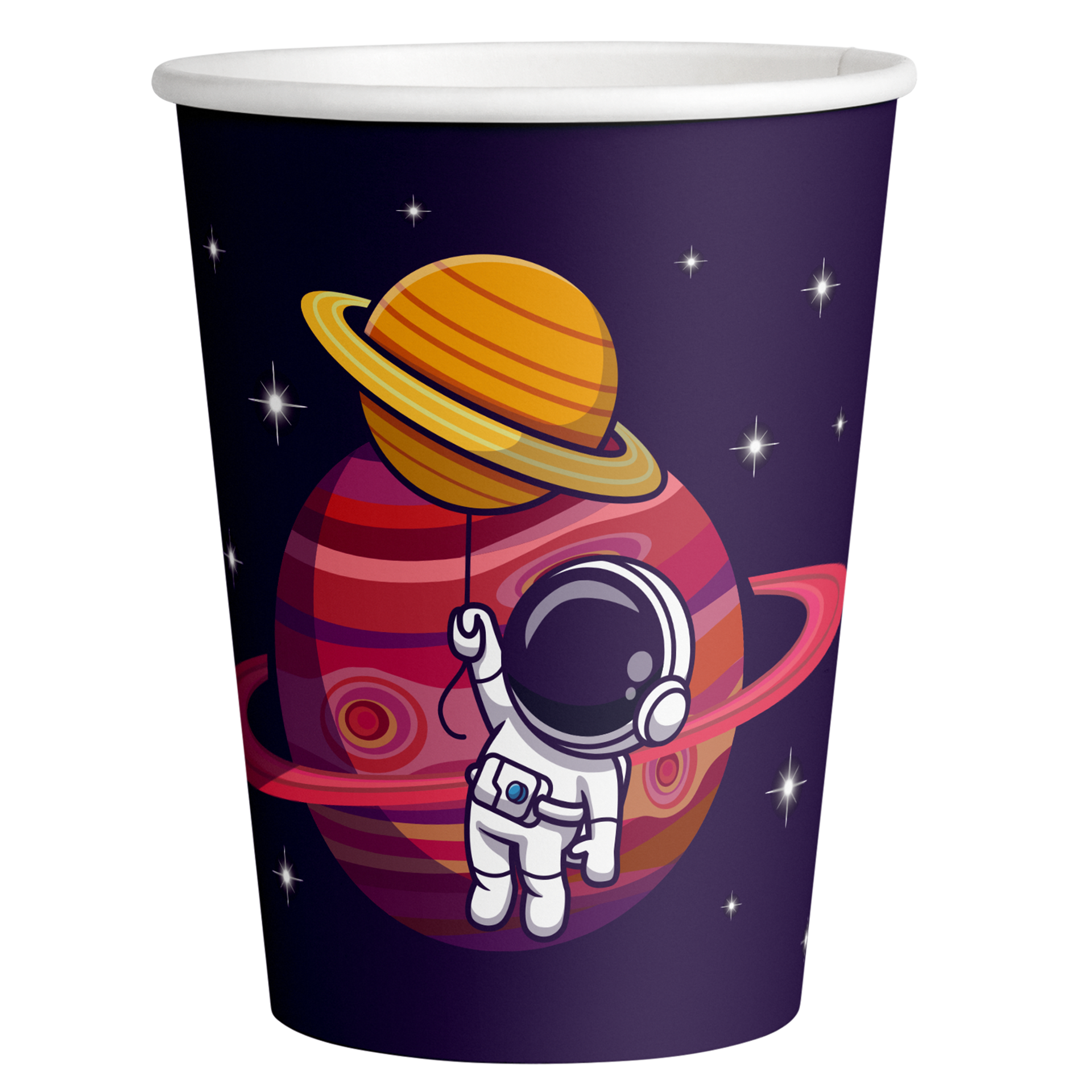 8 TASSES D'ASTRONAUTE 250 ML
