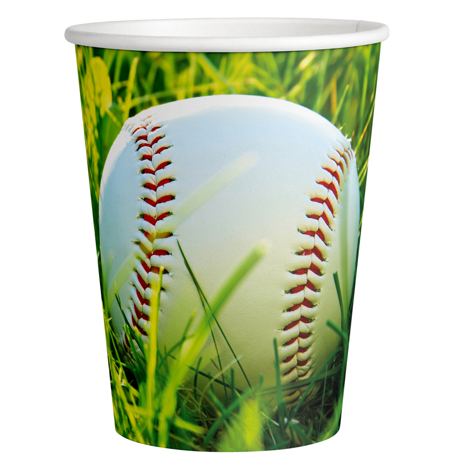 8 BICCHIERI 250 ML SPORT FANATIC BASEBALL