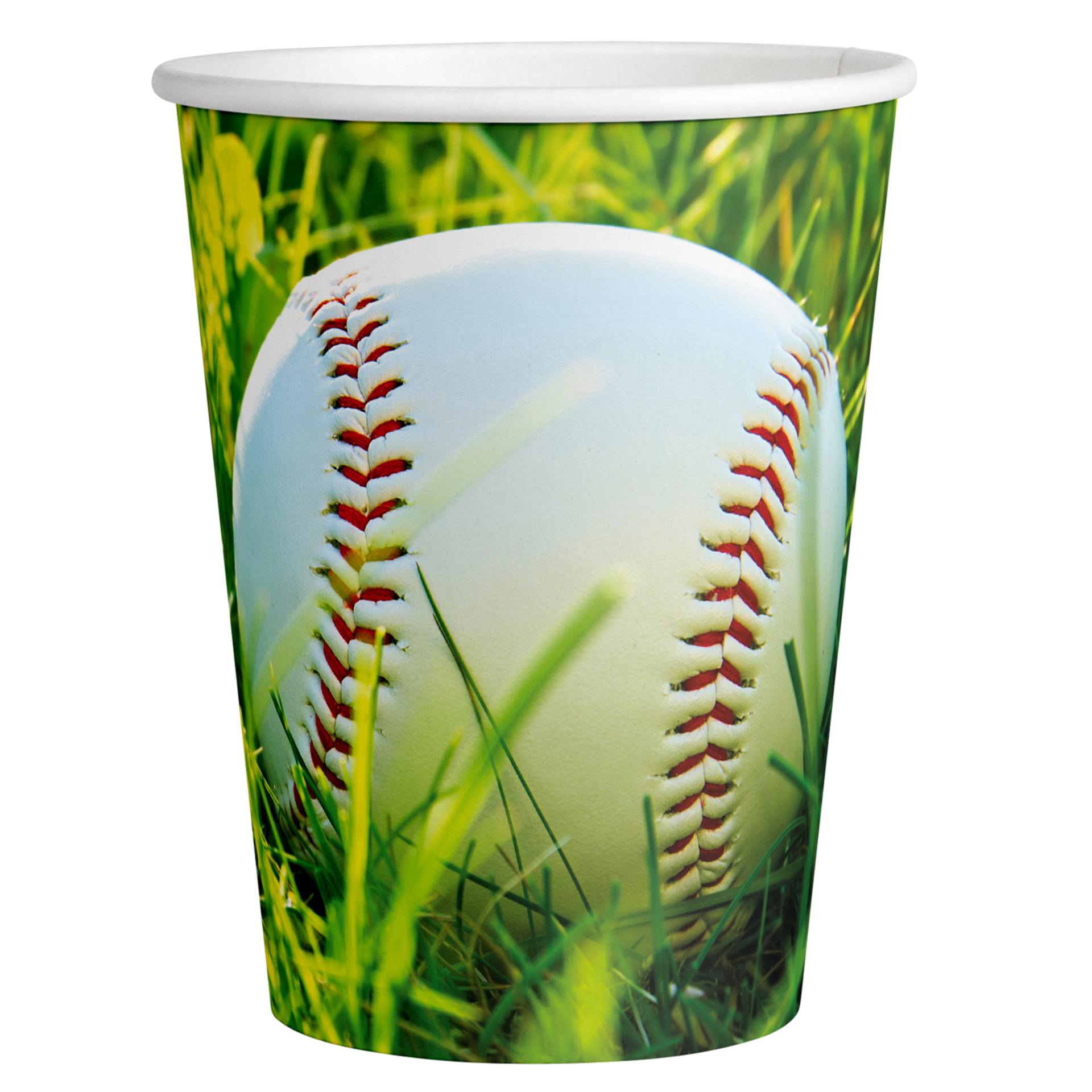 8 VERRES 250 ML SPORTS FANATIQUE BASEBALL