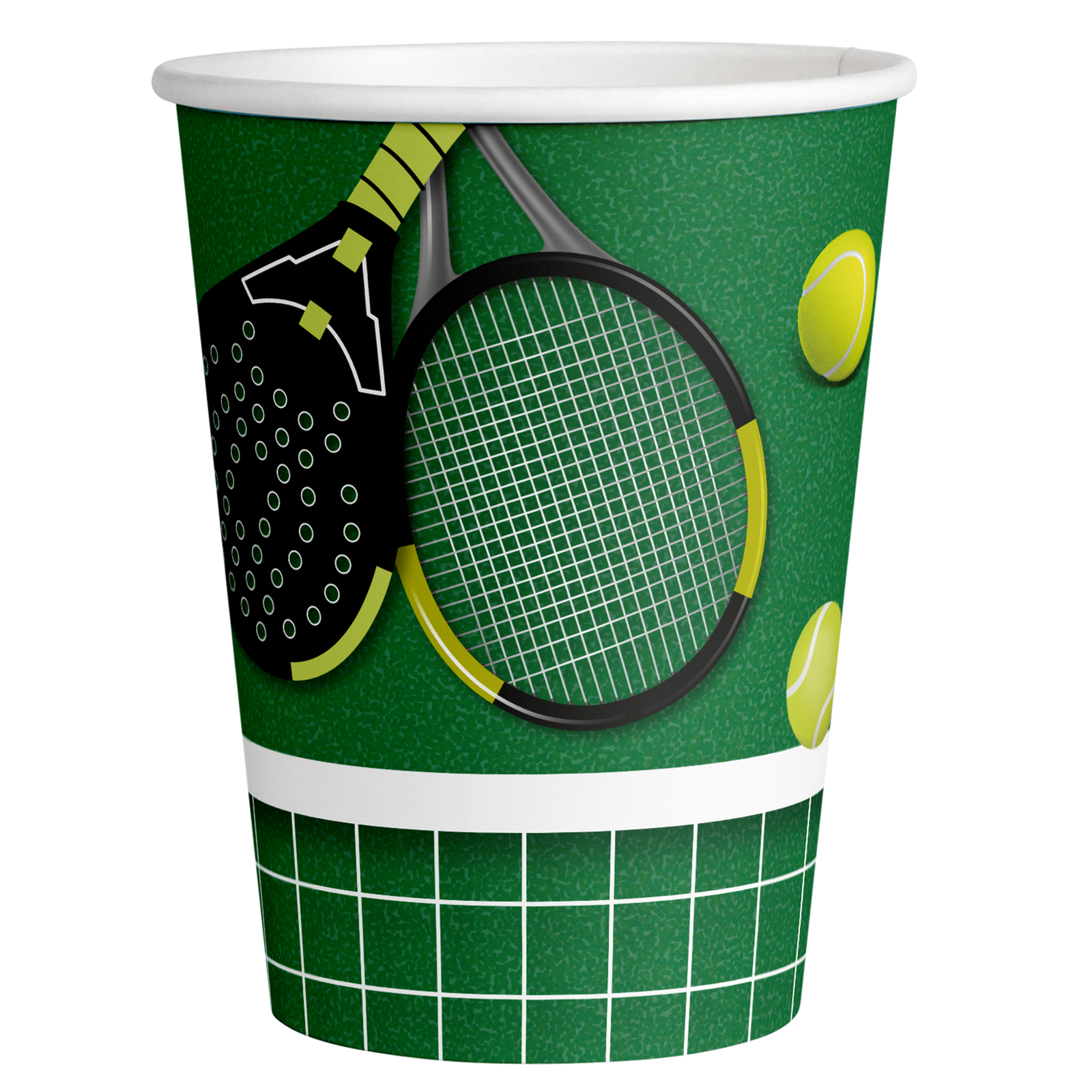 8 verres de tennis et de padel 250 ml