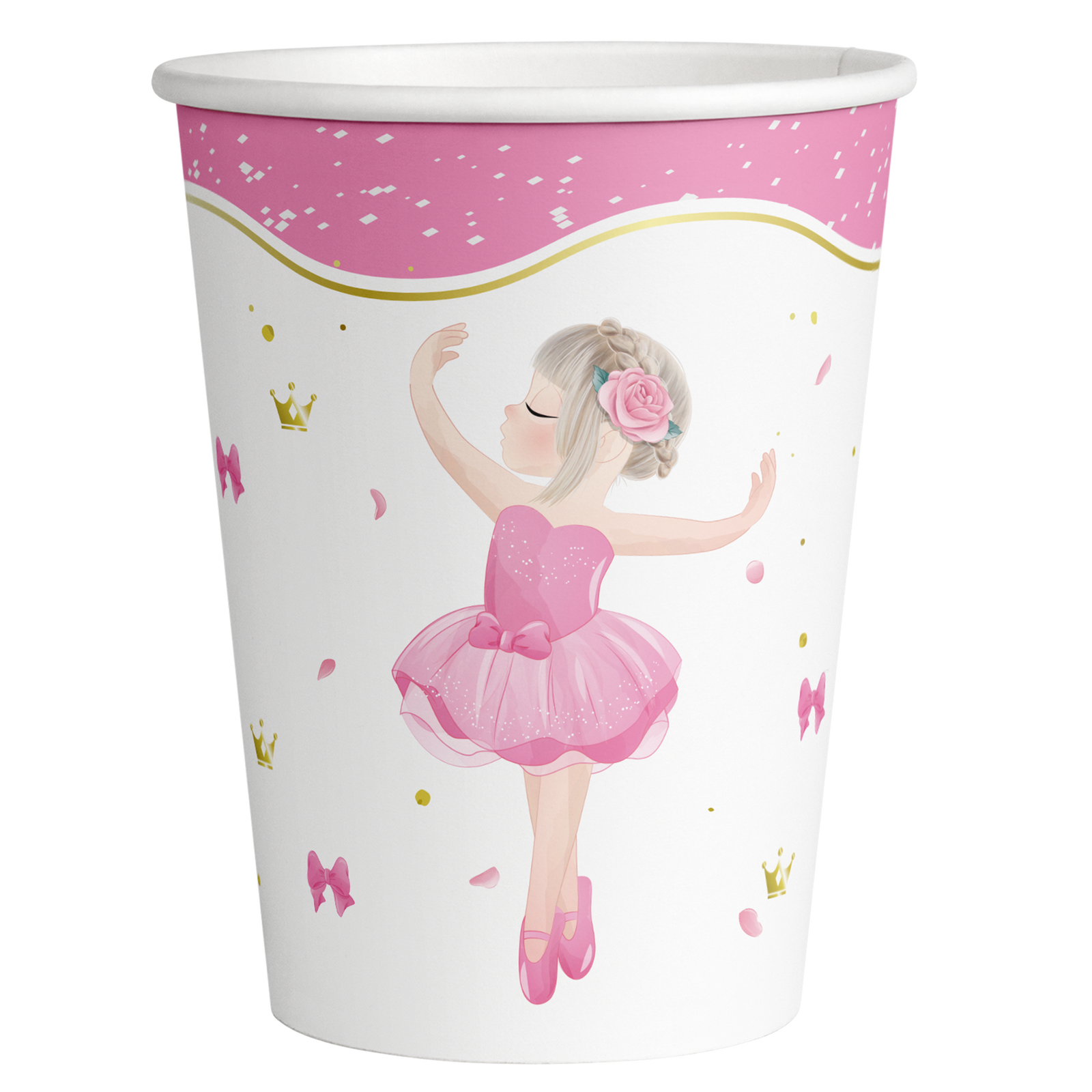 8 gobelets de ballet 250 ml