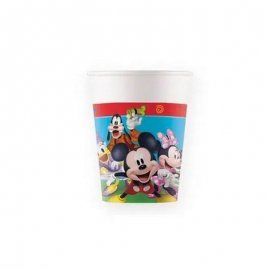 8 GOBELETS EN PAPIER MICKEY
