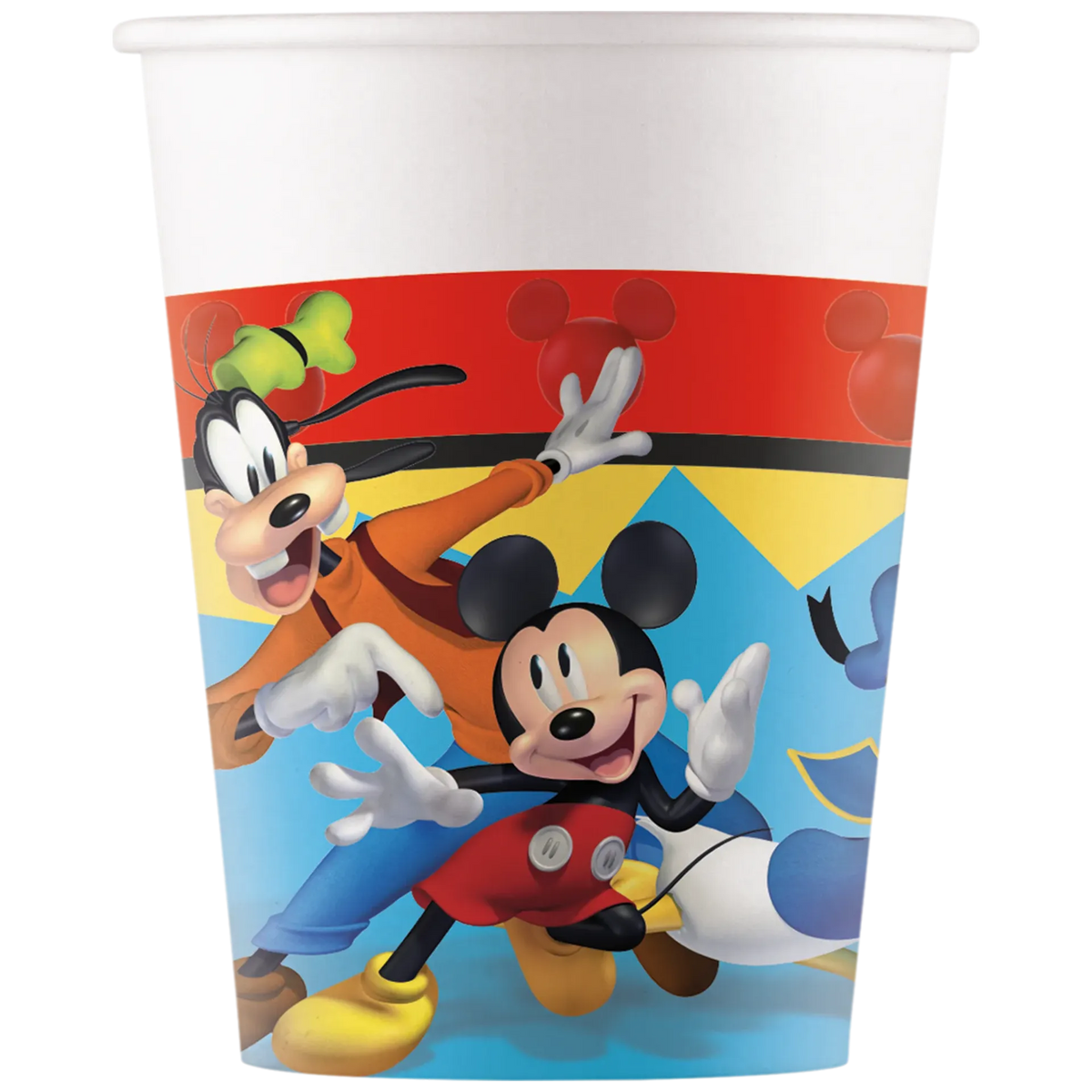 8 BICCHIERI DI CARTA DIVERTENTI DI TOPOLINO
