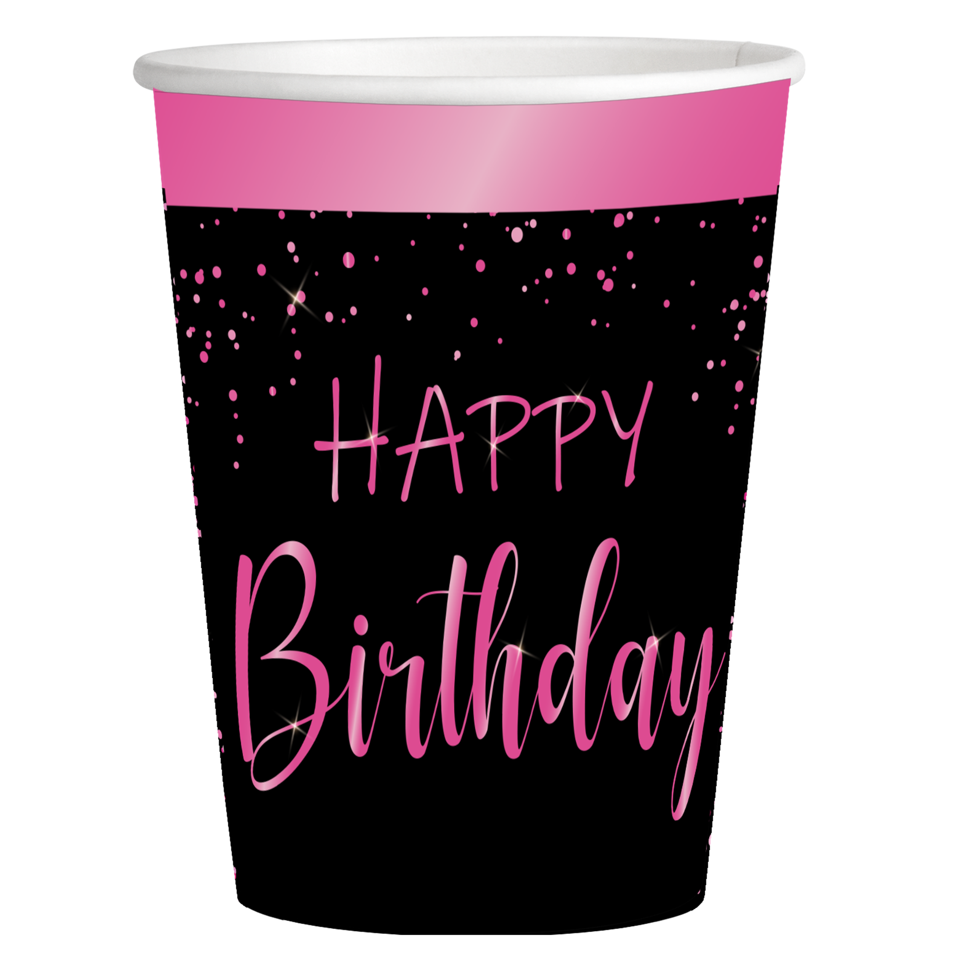 8 LUNETTES ROSES ÉLÉGANTES 250 ml