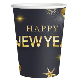 8 TASSES BONNE ANNÉE 250 ml