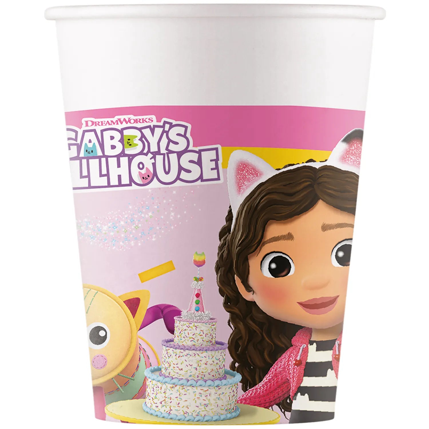 8 GOBELETS EN PAPIER POUR MAISON DE POUPÉE GABBYS