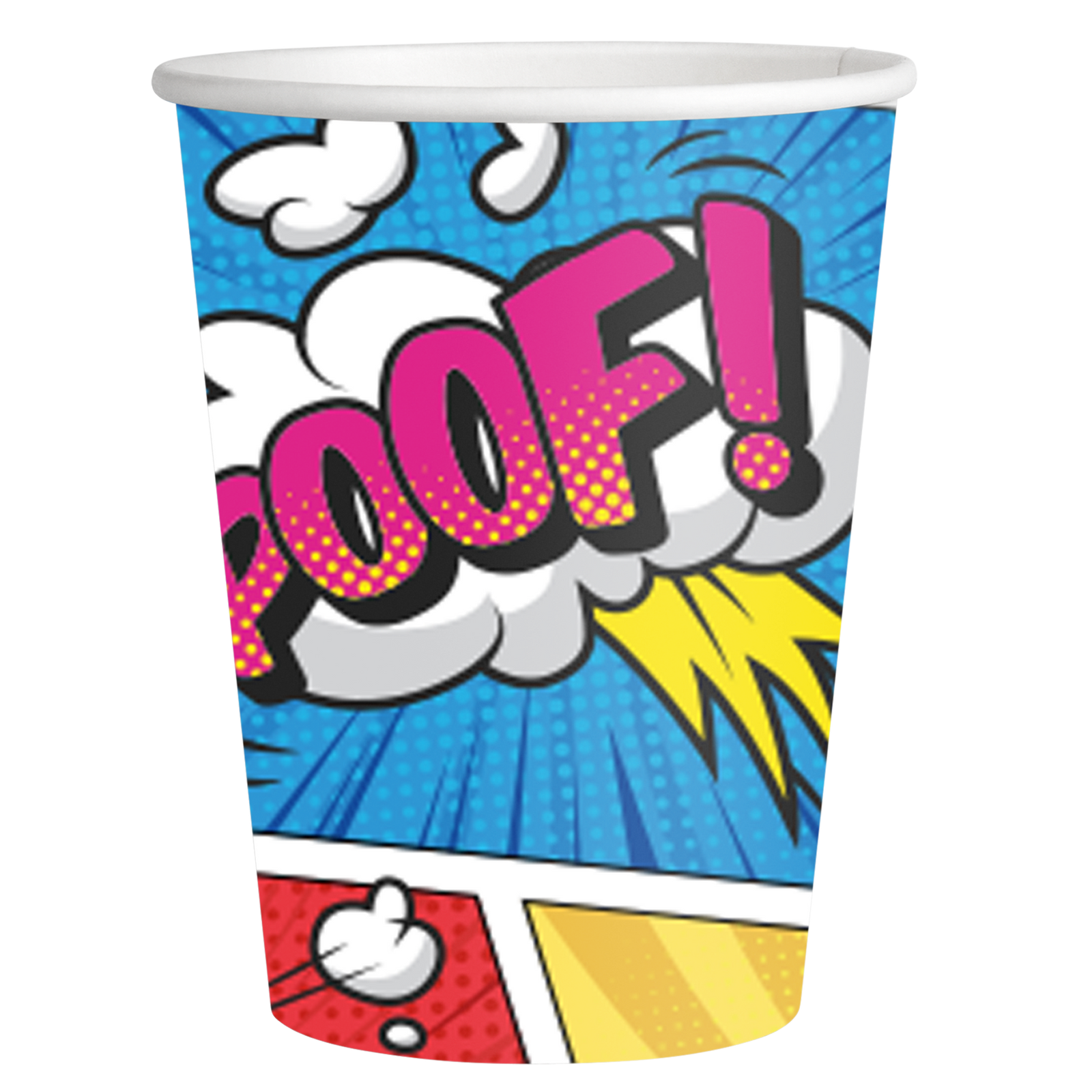 8 lunettes de super-héros 250 ml