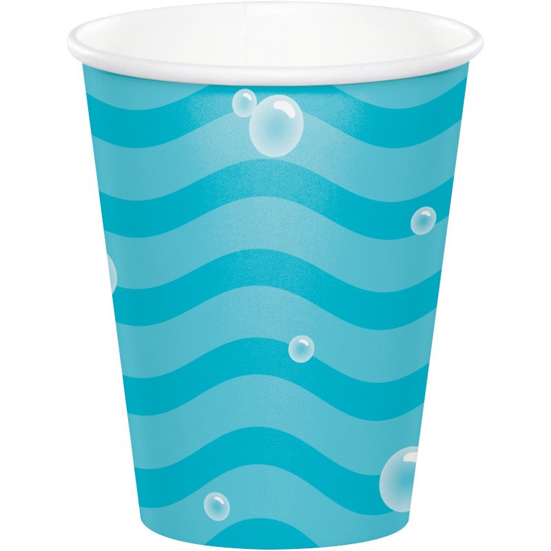 8 verres de 266 ml NARWAL PARTY