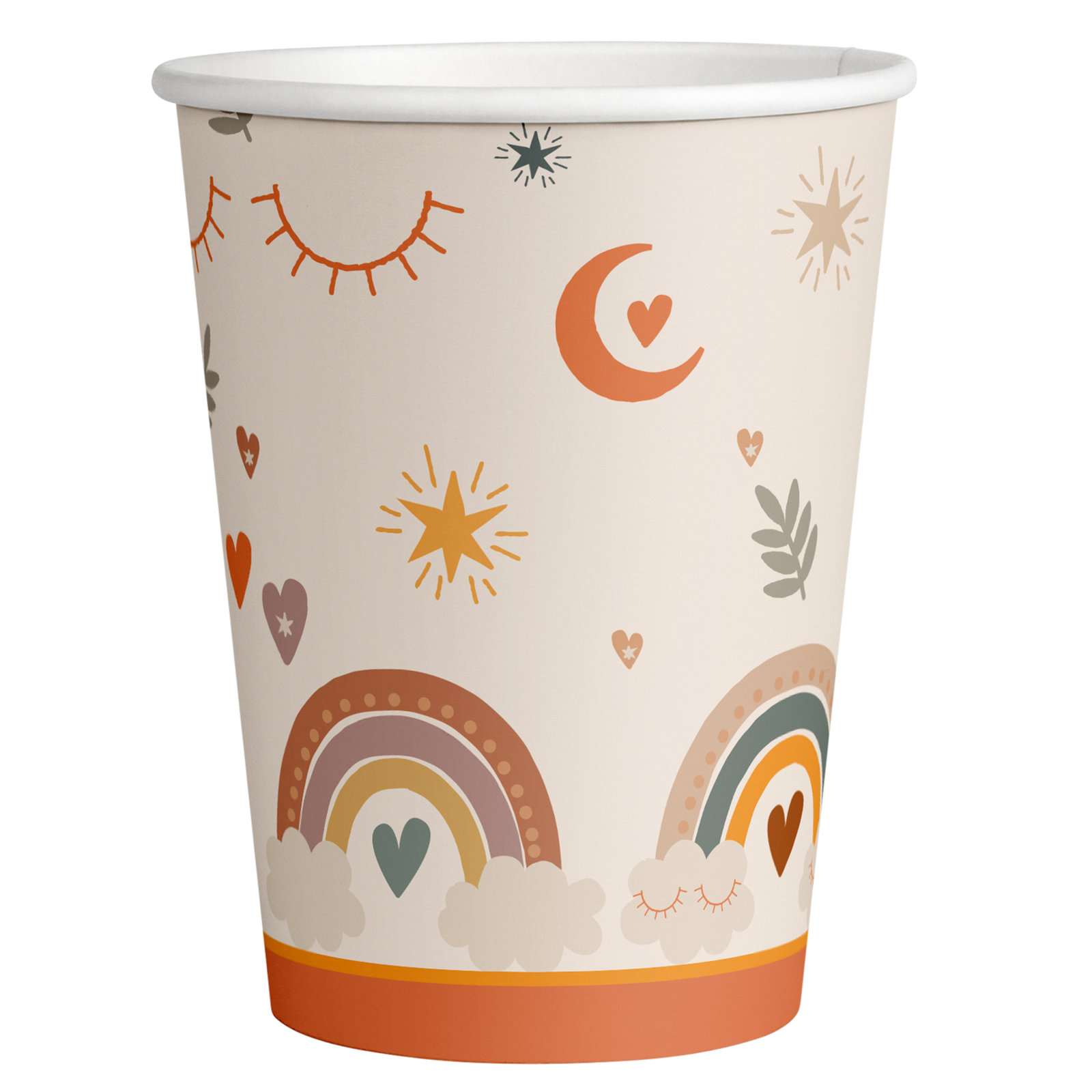 8 verres Boho Rainbow 250 ml