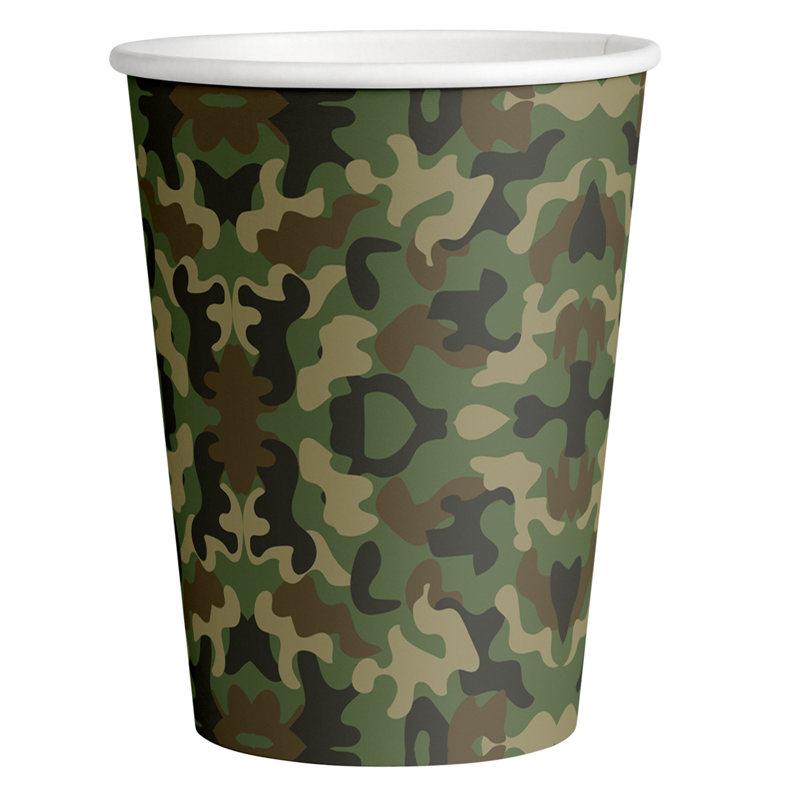 8 tazze mimetiche da 250 ml