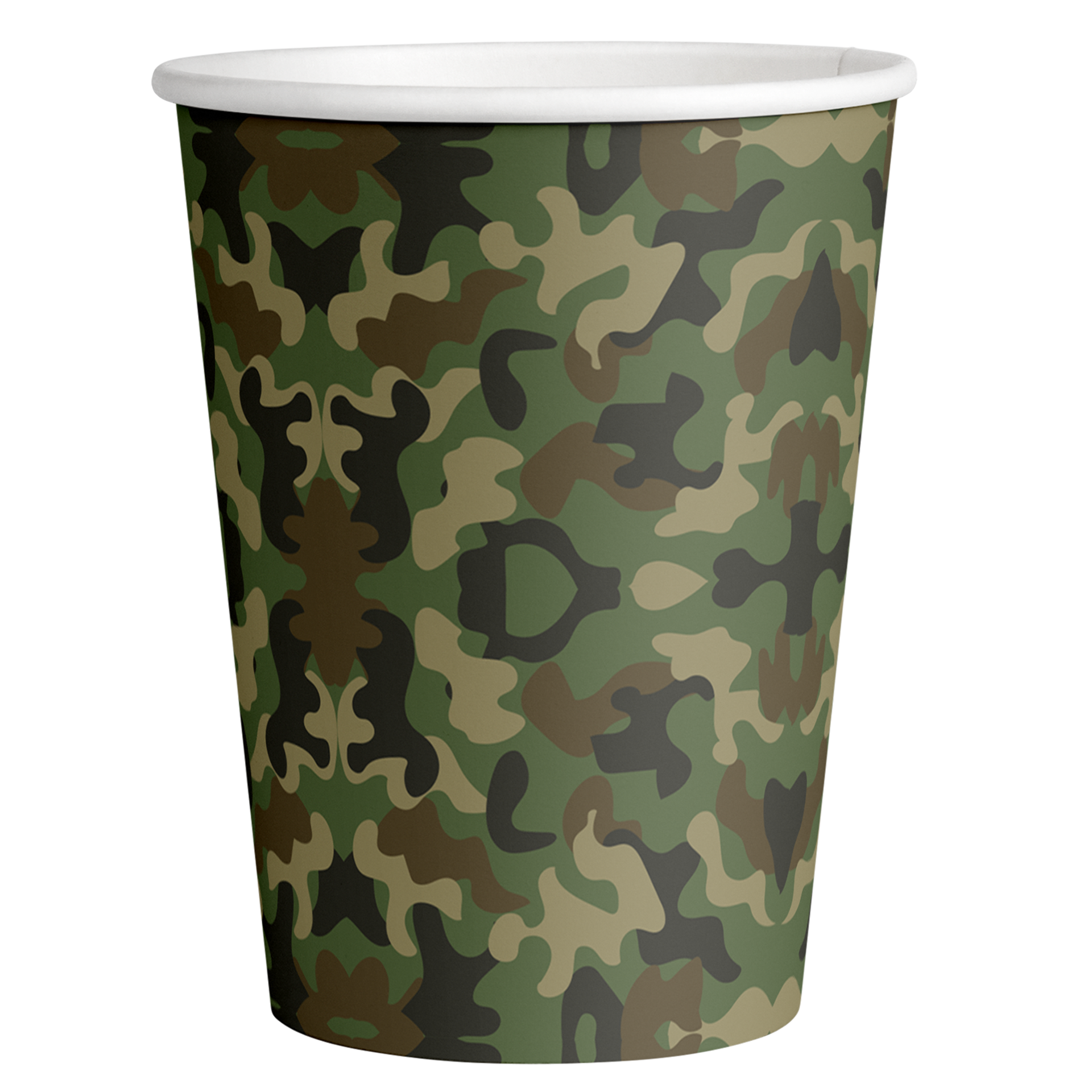 8 tasses camouflage 250 ml