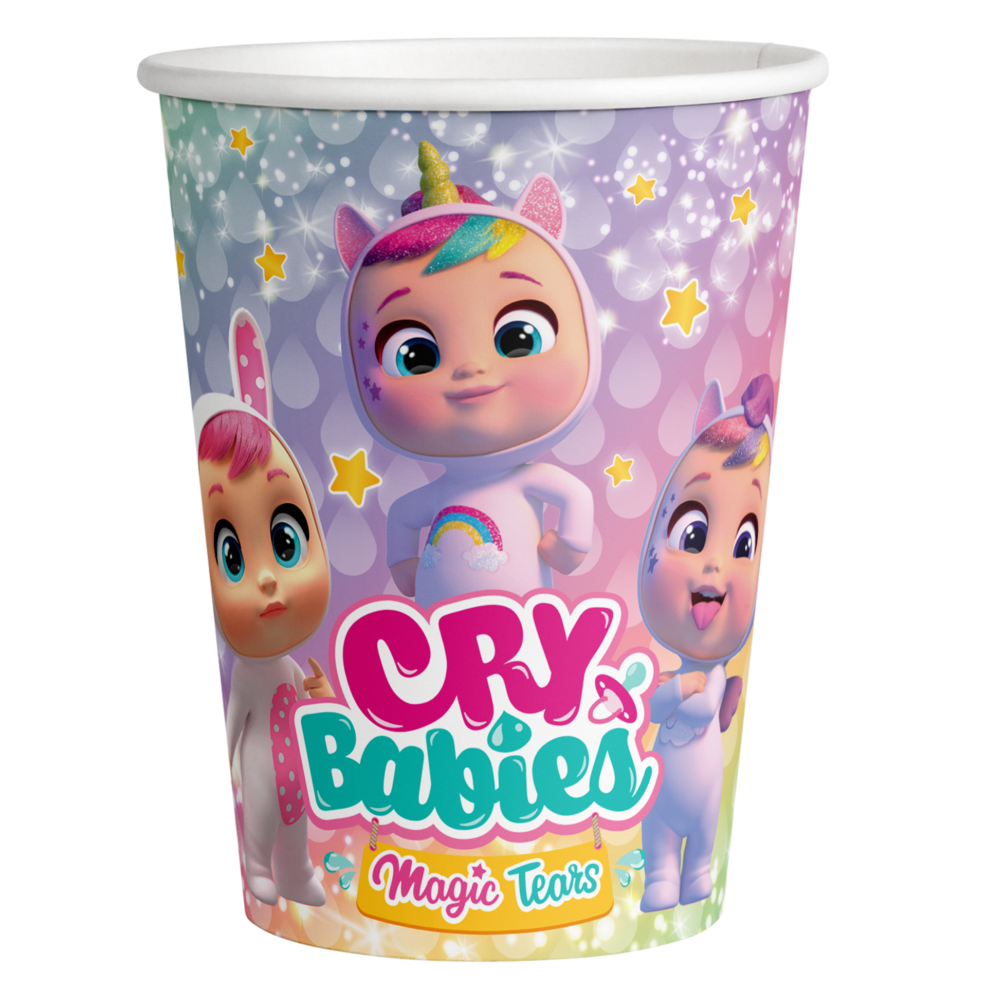 8 tasses Cry Babies 250 ml