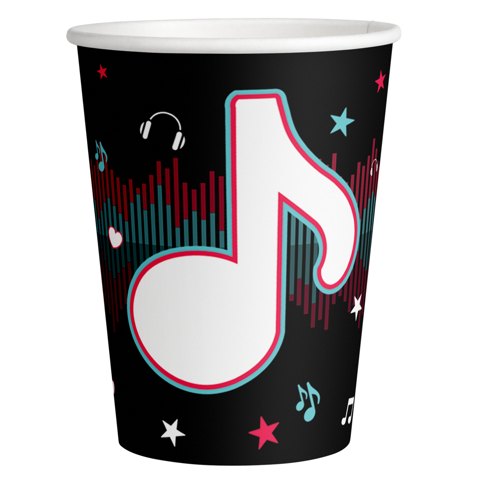 8 verres à danse de 250 ml