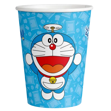 8 verres Doraemon 250 ml