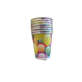 8 gobelets ballon de 200 ml