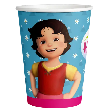8 verres Heidi 250 ml