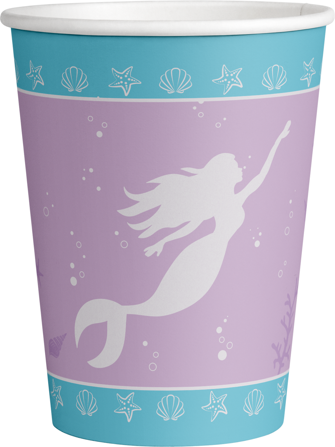 8 verres Mermaid Shine 250 ml