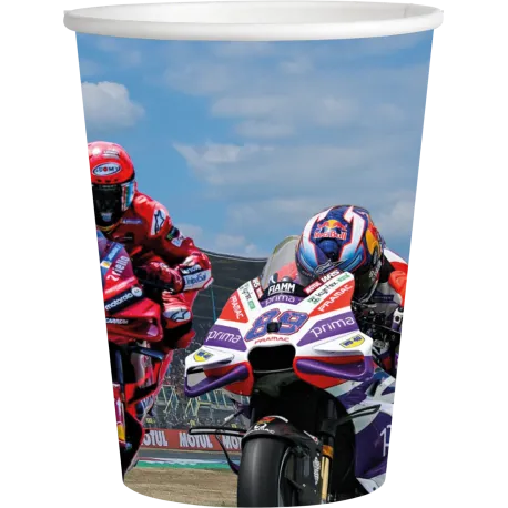 8 verres Moto GP 250 ml