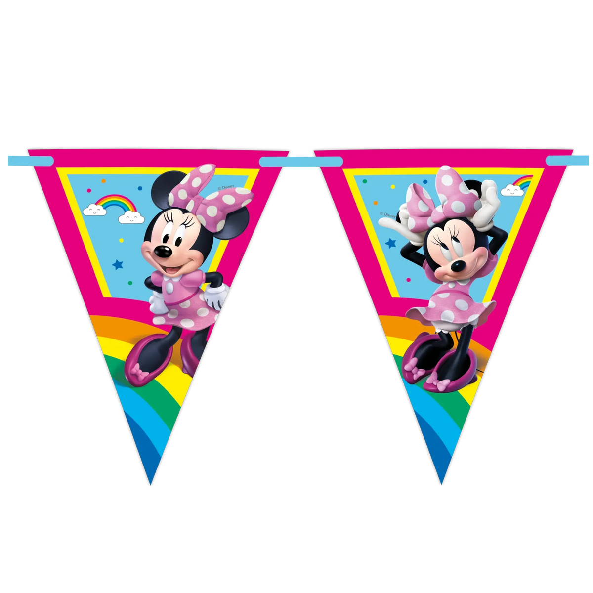 STRISCIONE ARCOBALENO DI MINNIE