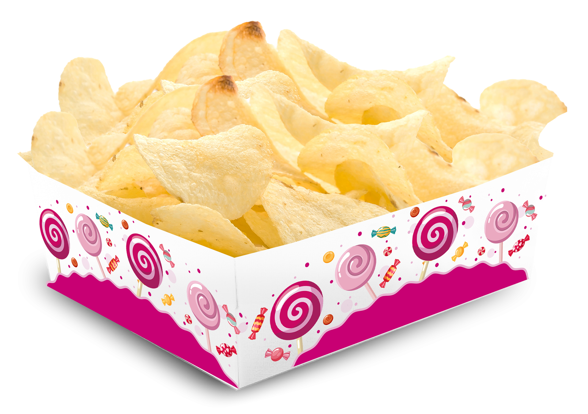 Plateau à bonbons pour fête 15 x 11 x 6 cm