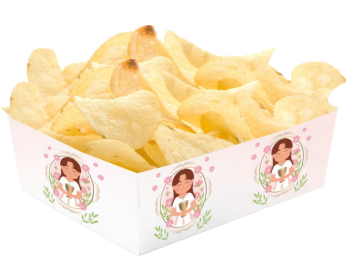 Plateau de communion pour fille 15 x 11 x 6 cm