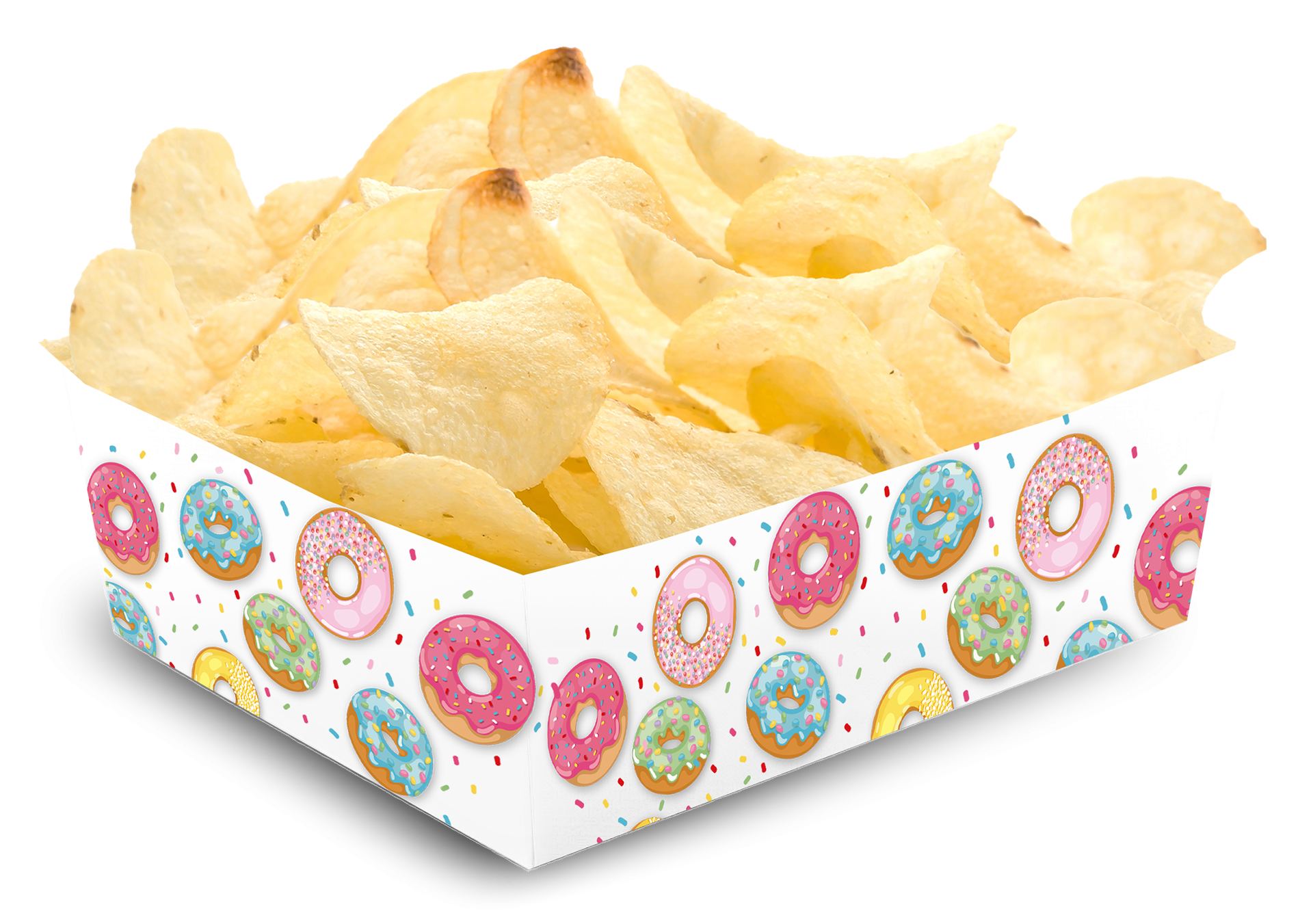 Plateau à beignets 15 x 11 x 6 cm