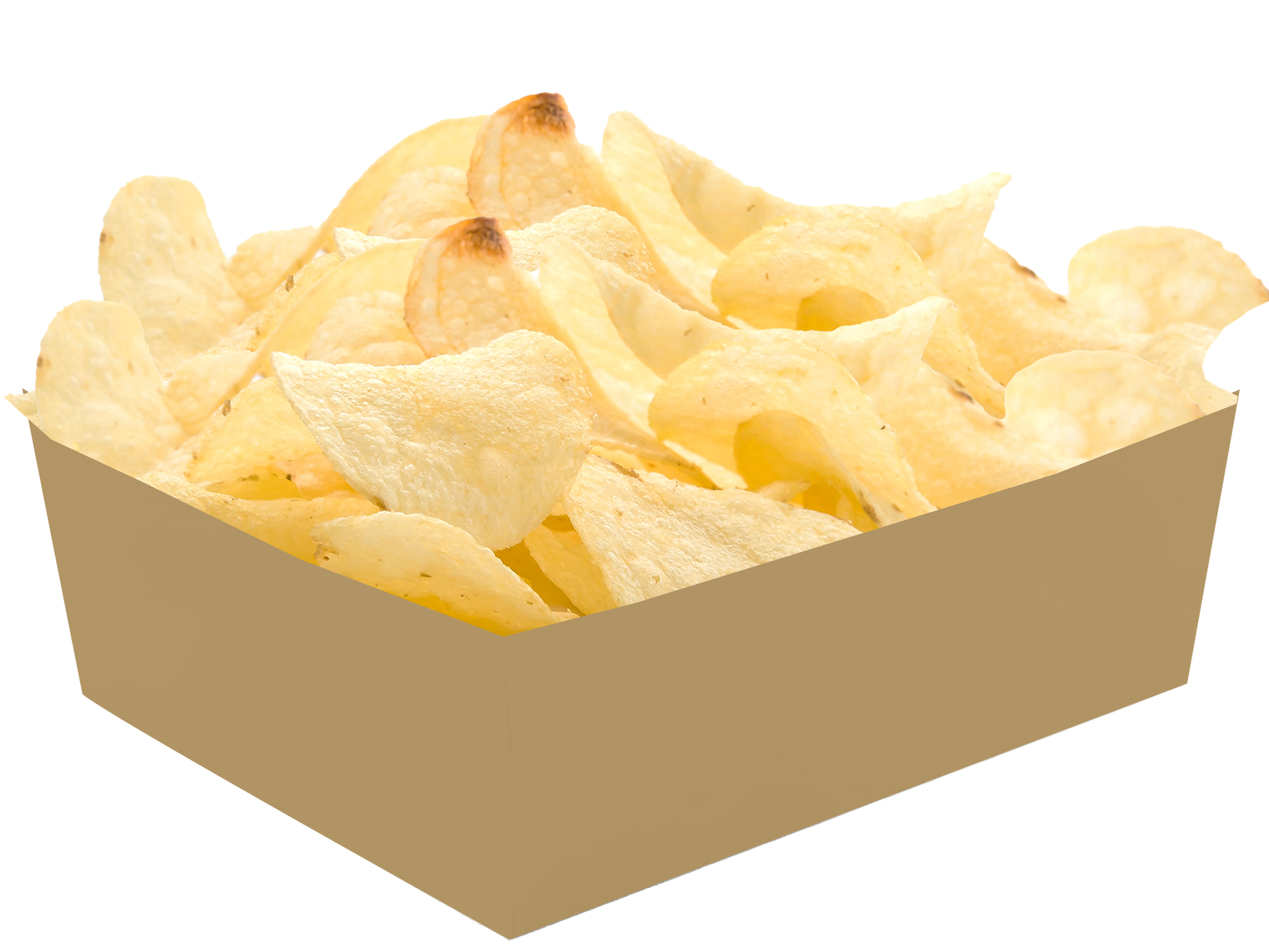 Plateau doré 15 x 11 x 6 cm