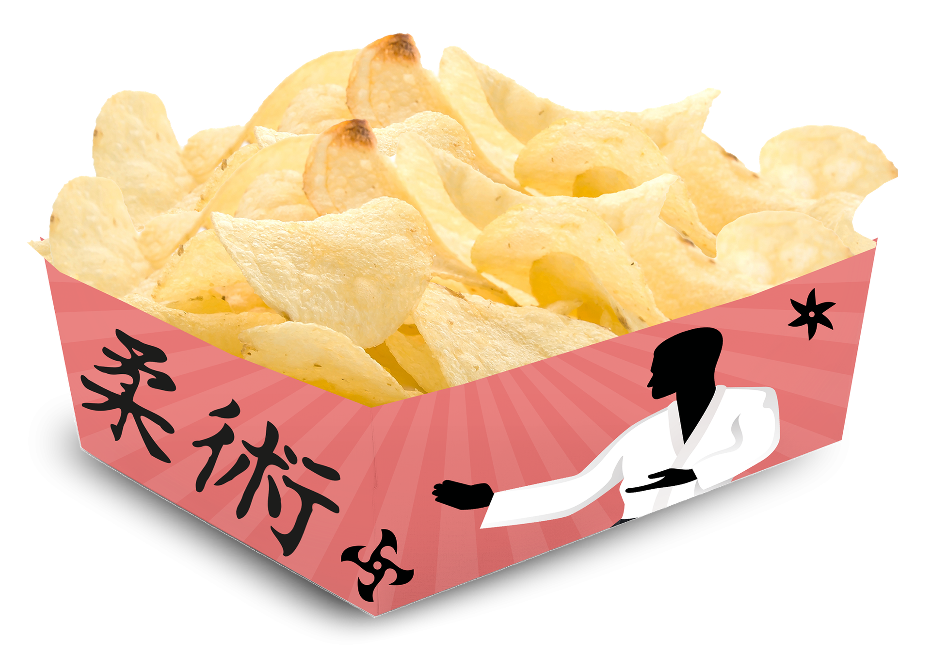 Plateau de karaté 15 x 11 x 6 cm