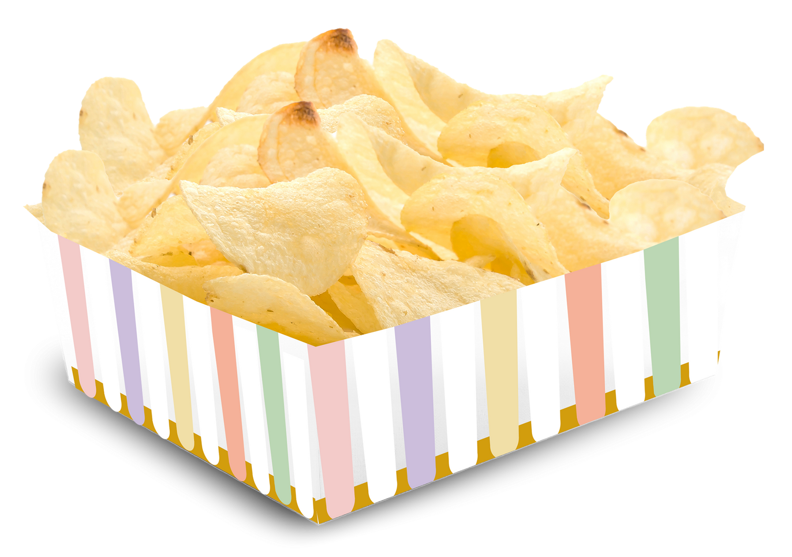 Plateau à gâteau de fête 15 x 11 x 6 cm