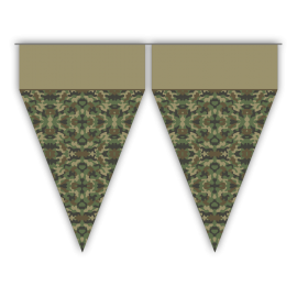 Fanion camouflage, 3 mètres