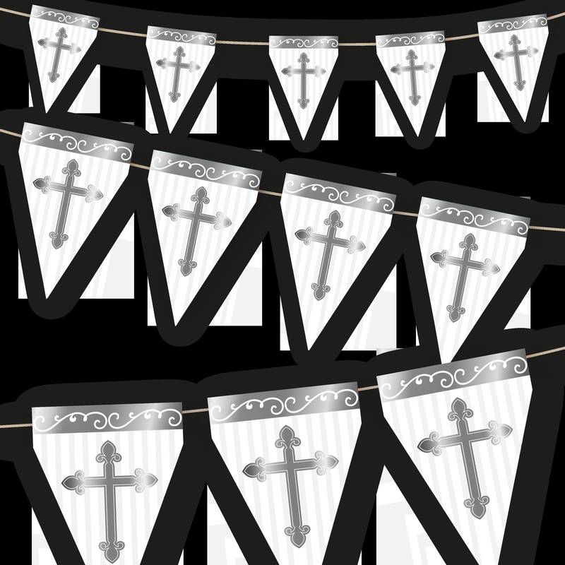 Divinity Silver Pennant 3 metri