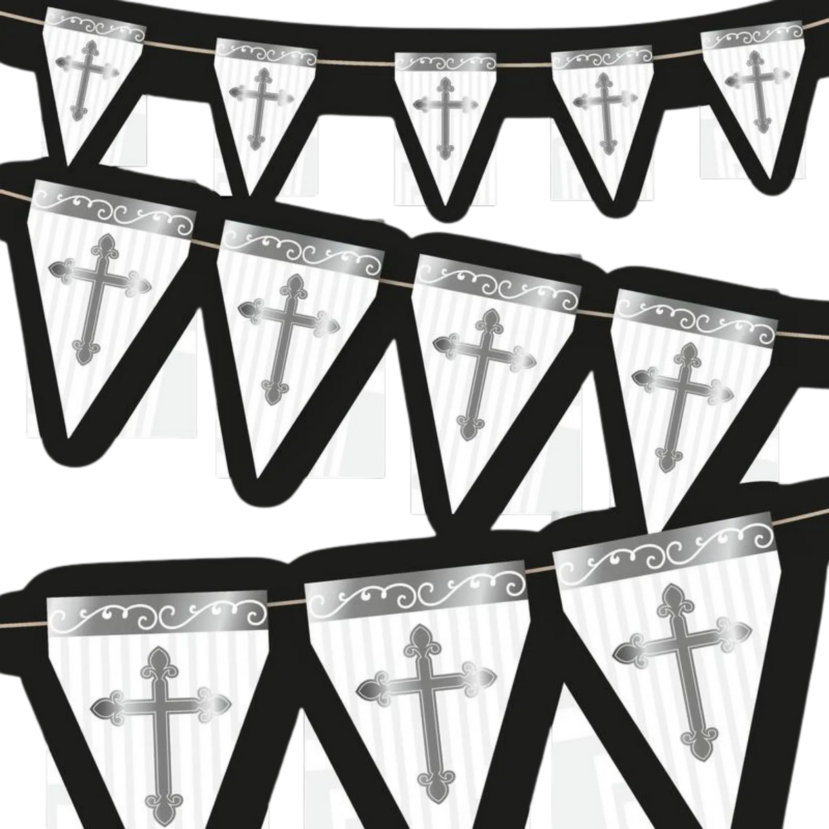 Divinity Silver Pennant 3 metri