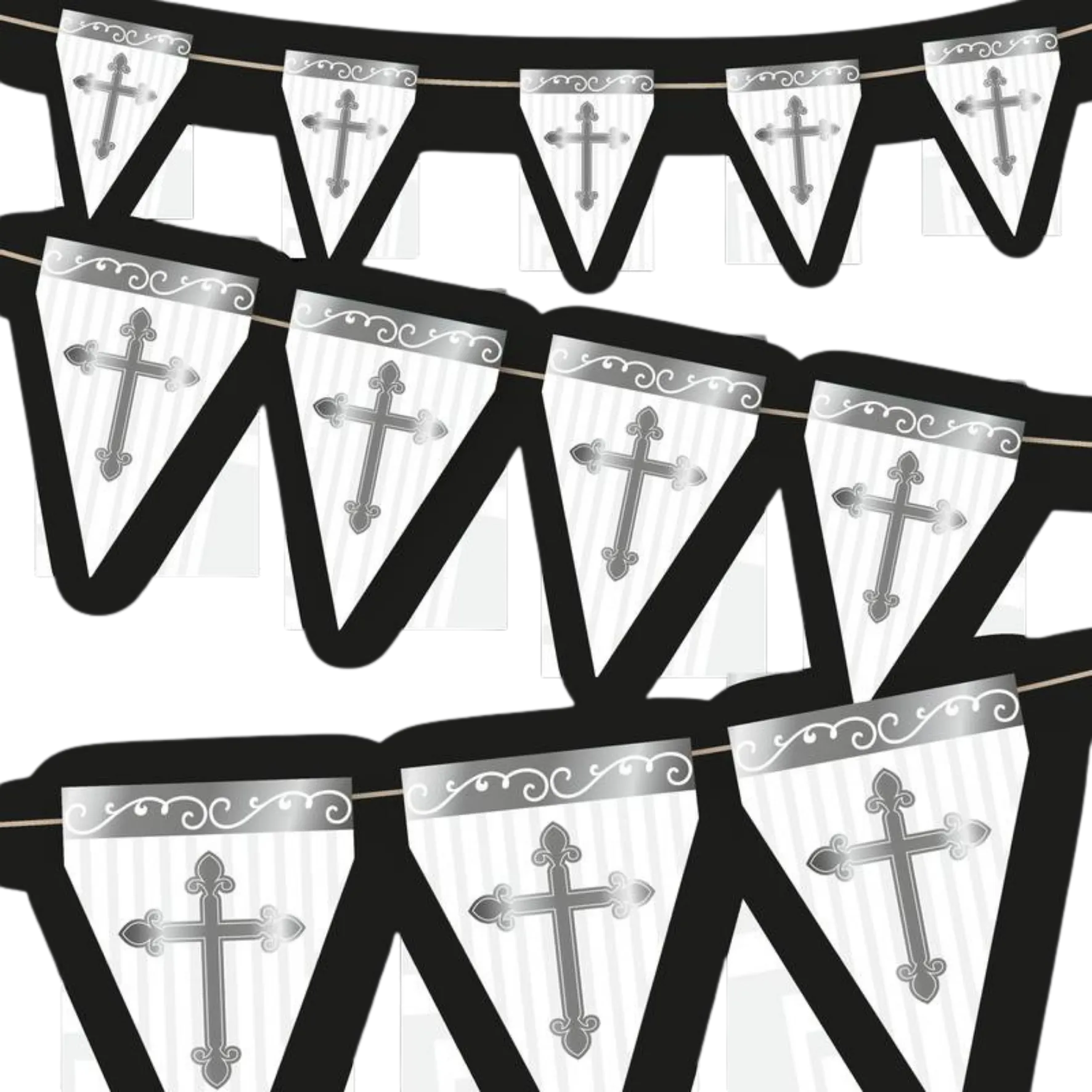Divinity Silver Pennant 3 metri