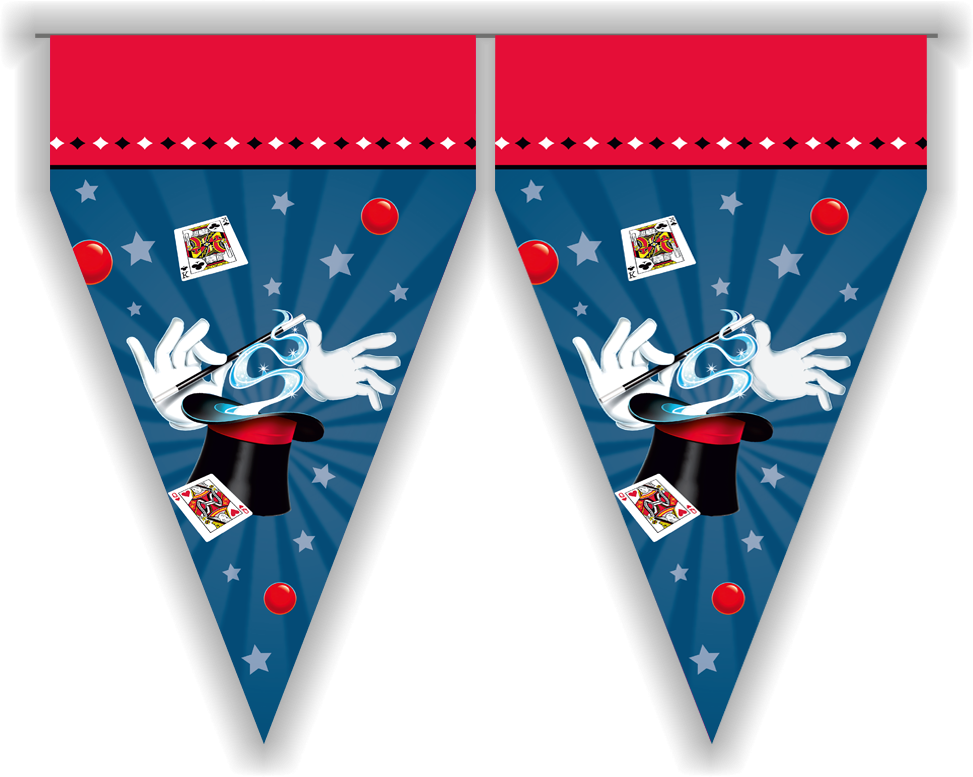 Fanion magique de 3 mètres