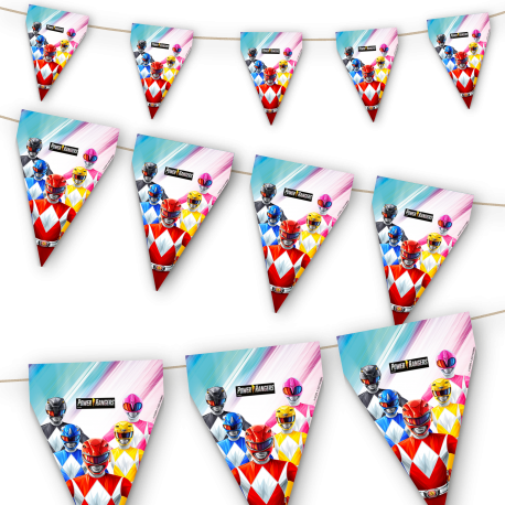 fanion Power Rangers