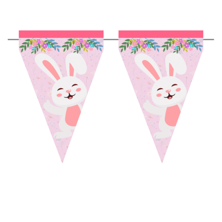 Fanion lapin 3 m