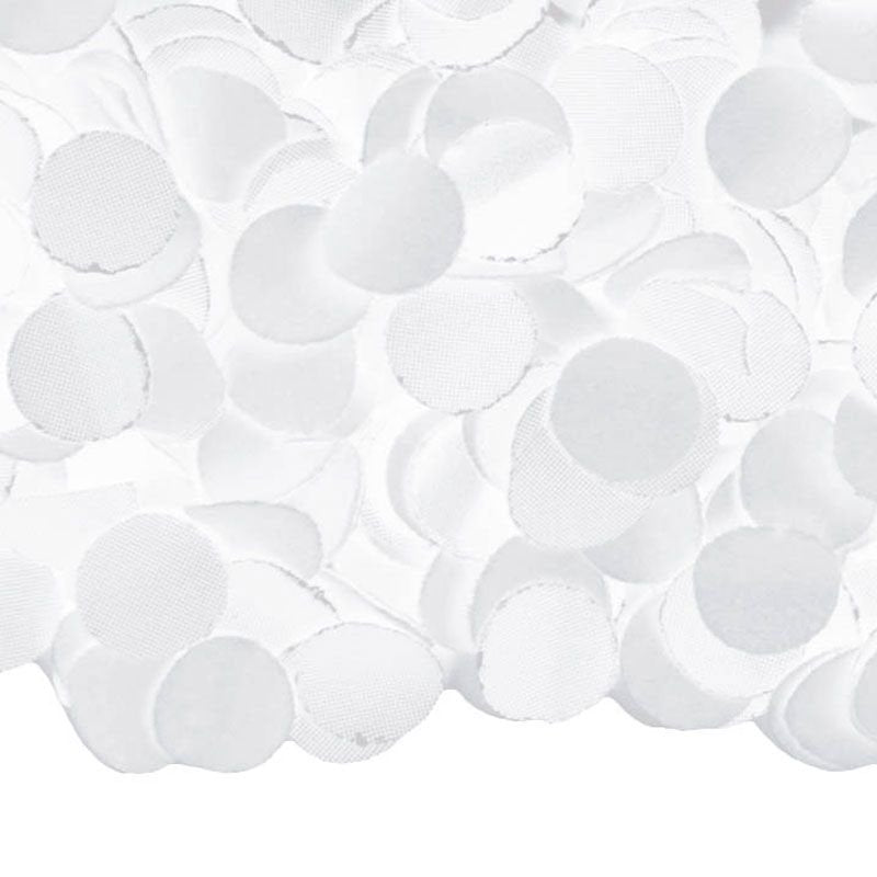 Sachet de confettis blancs de 100 grammes