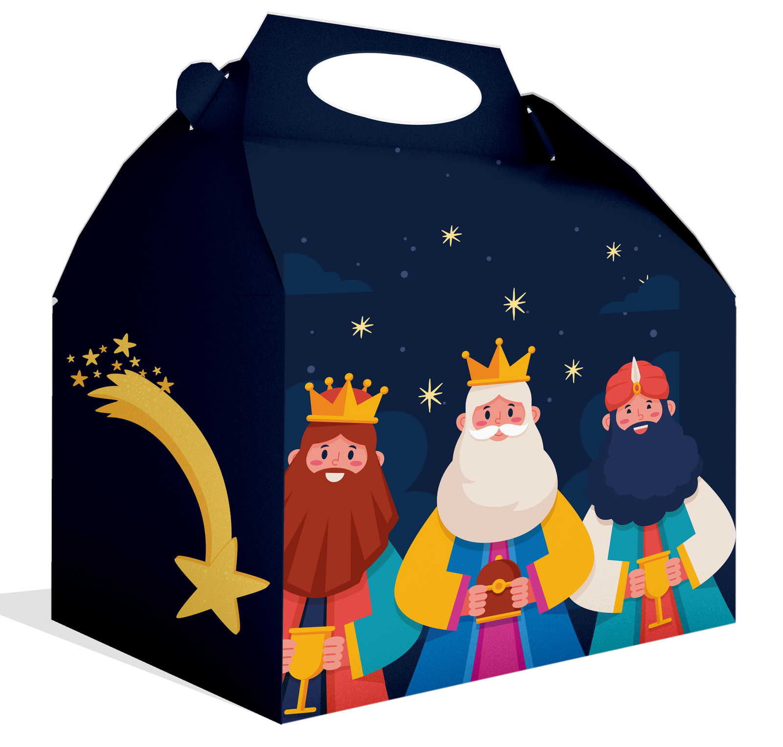 Coffret des Rois Mages 20 x 16 x 11 cm