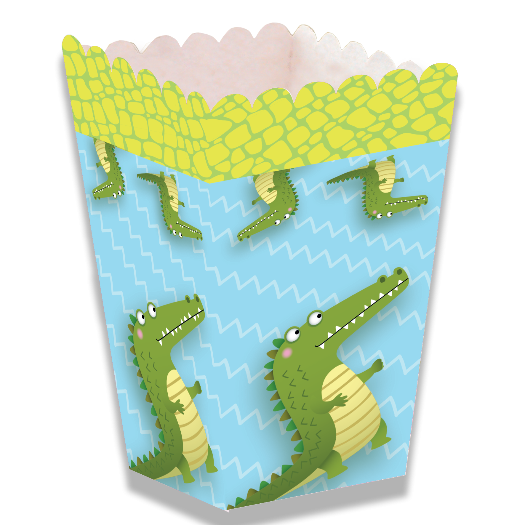 BOÎTE HAUTE ALLIGATOR PARTY 5 x 5 x 12 cm