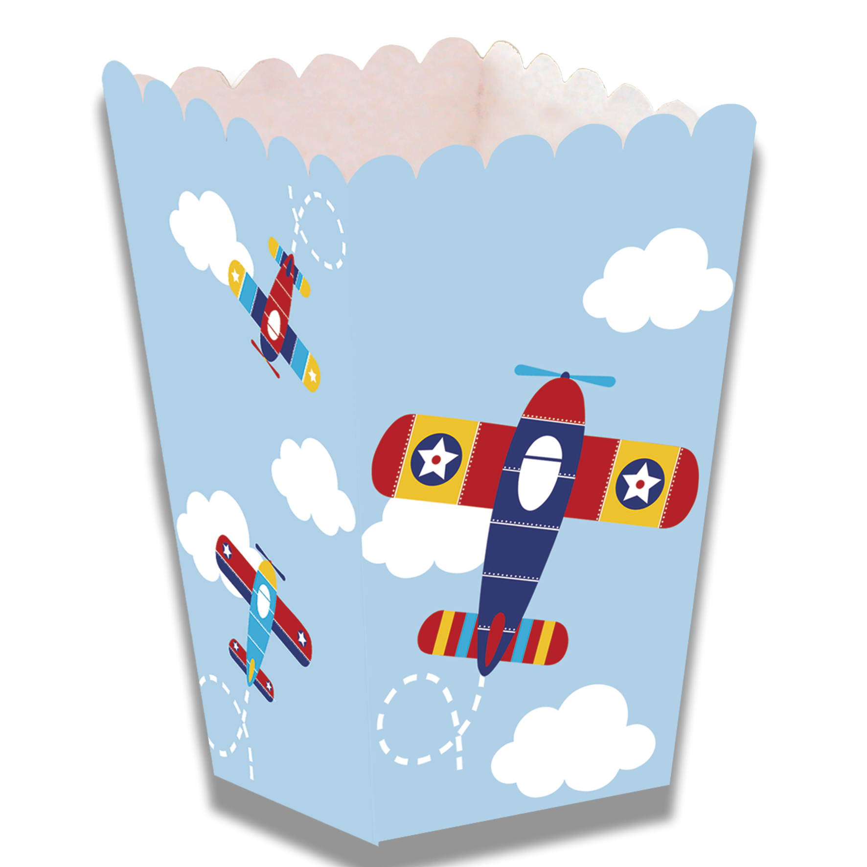 PETIT AVION BOÎTE HAUTE 5 x 5 x 12 cm