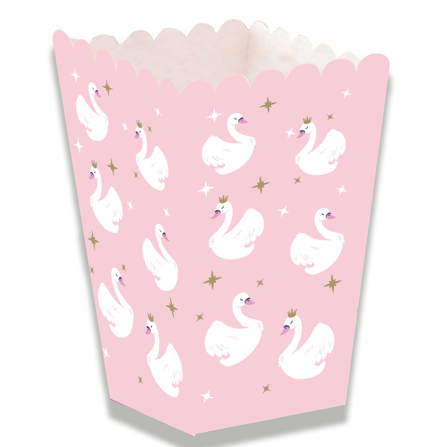 BOÎTE HAUTE CYGNE ÉLÉGANTE 5 x 5 x 12 cm