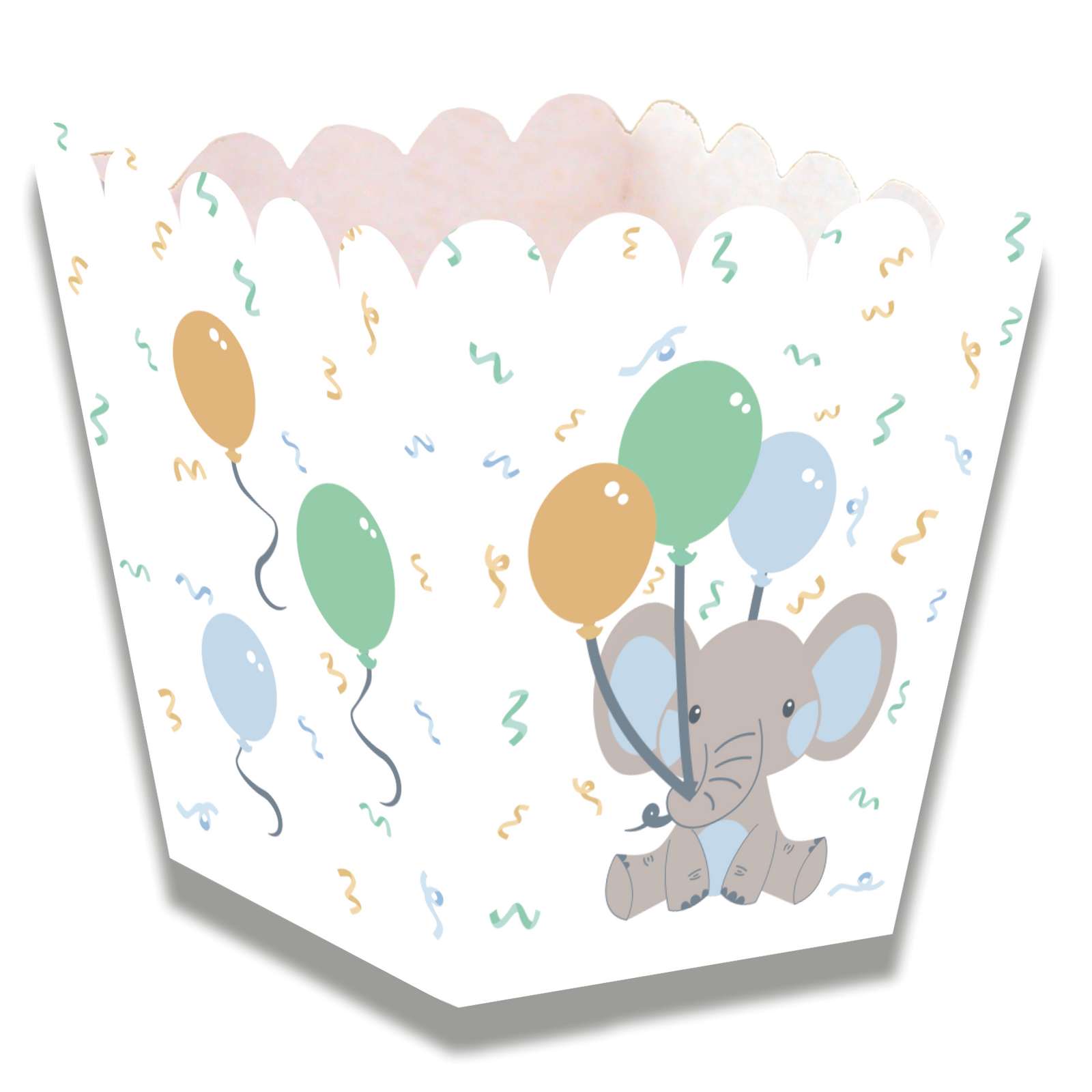 Scatola bassa Blue Elephant 5 x 5 x 7 cm
